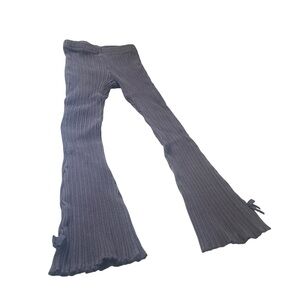 Zara Kuromi flared knit pants girl sz 6